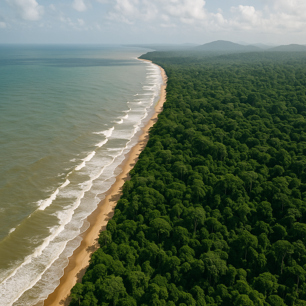 Guyane carte : la localiser vite et sans erreur
