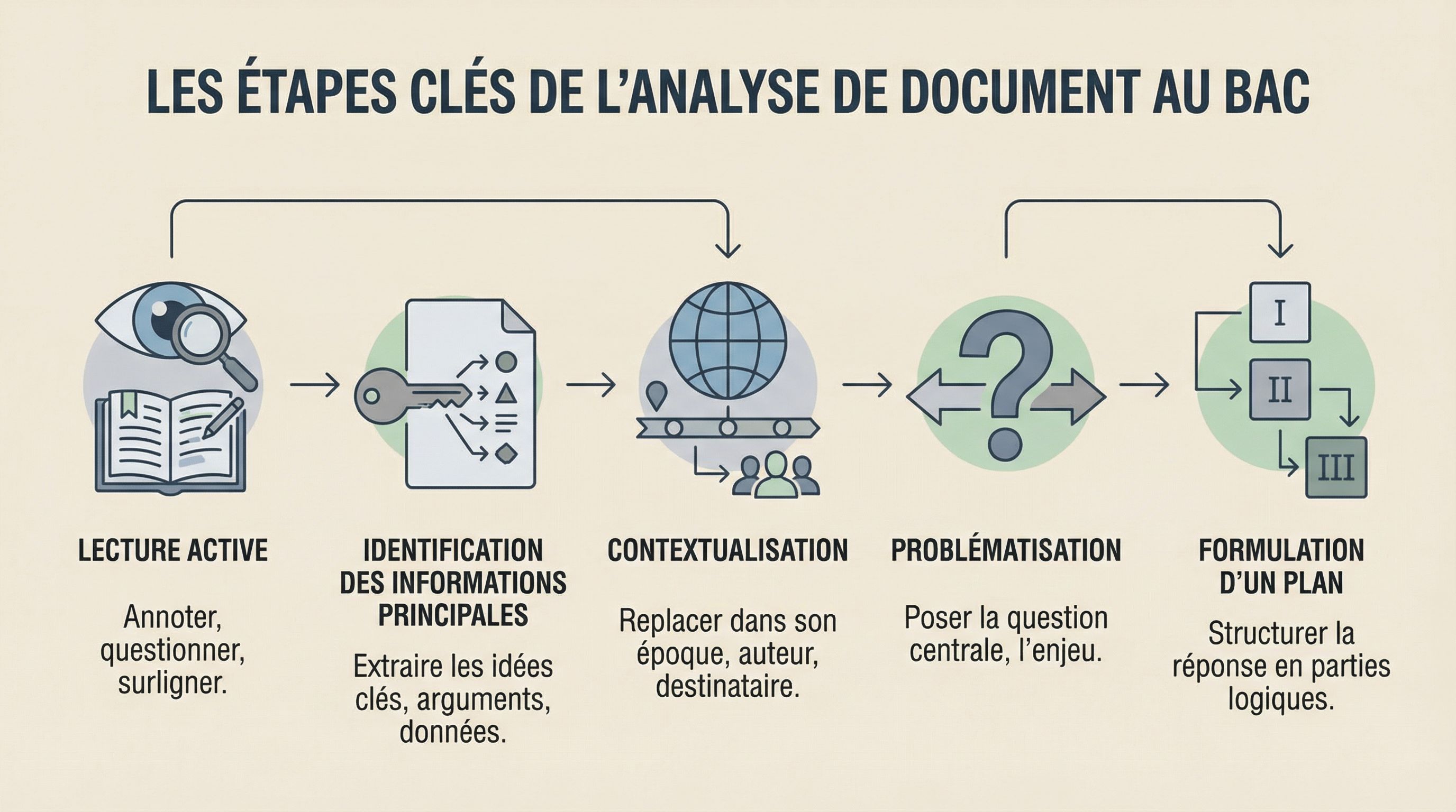 Analyse de document : méthode et exercices corrigés