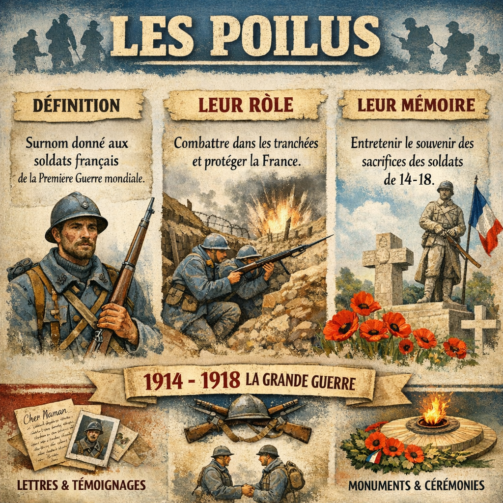 Le poilus : définition, rôle et mémoire de 14-18