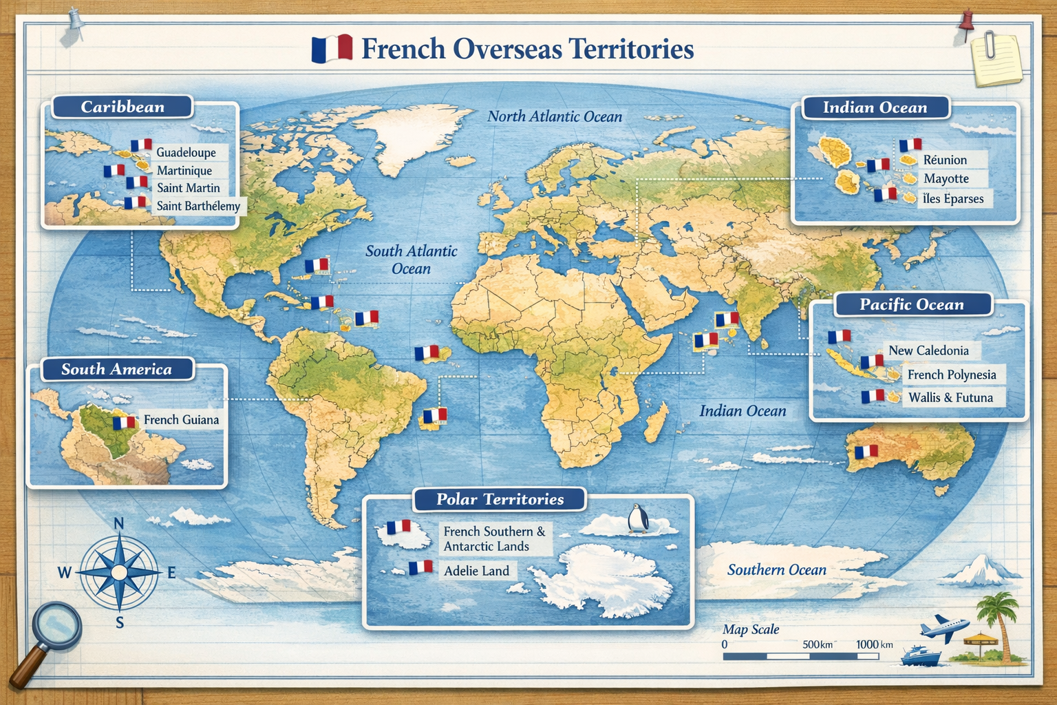 Les territoires ultramarins : définition, carte et enjeux