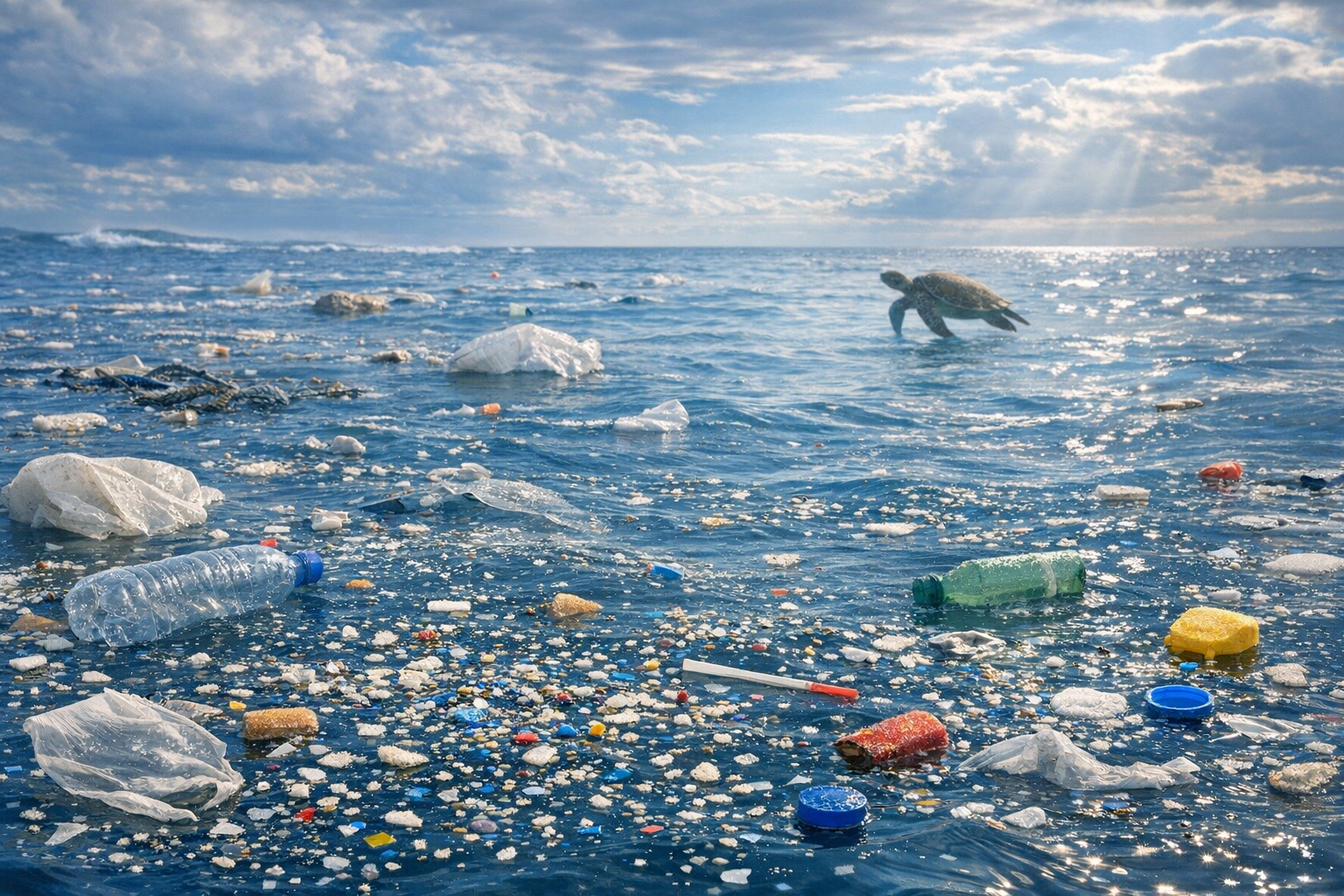 Mer de déchets : comprendre le vrai visage du plastique en mer