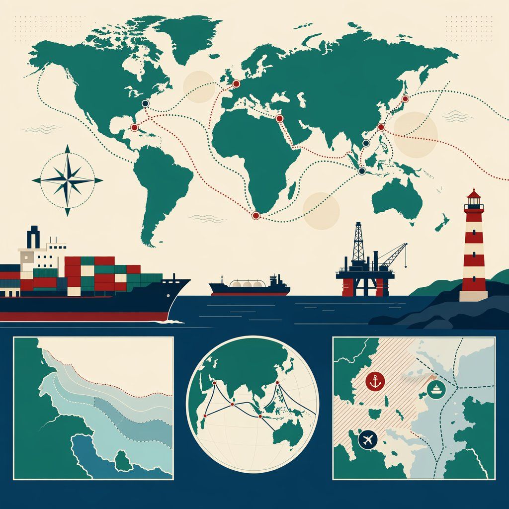 Mers et océans : géopolitique des espaces maritimes