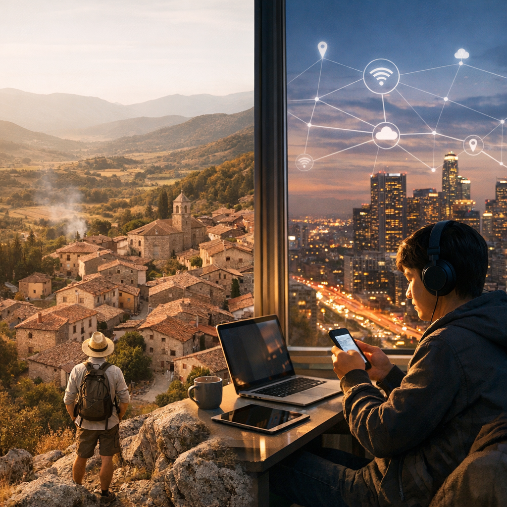 Exemples résolus : du monde habité au monde connecté