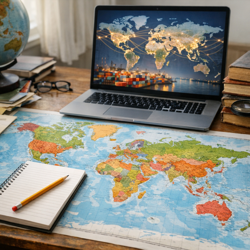 Mondialisation ca : définition simple et fiche de révision lycée : gui