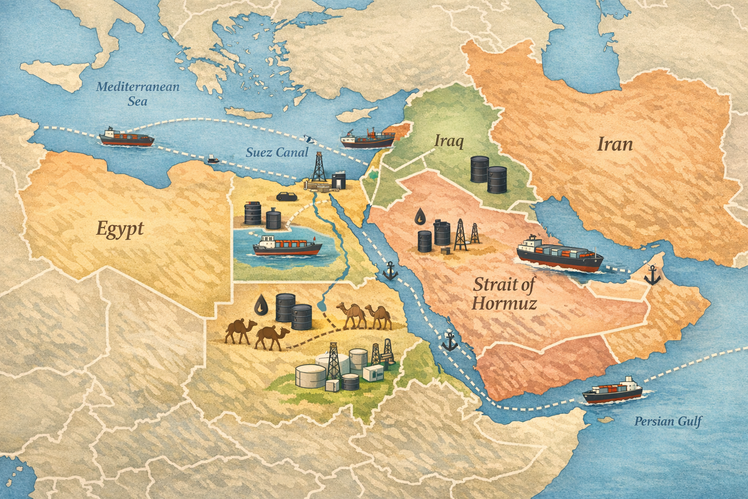 Moyen-Orient Proche-Orient : comprendre la différence