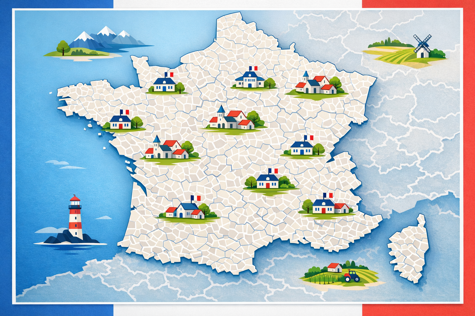 Nombre communes France : combien y en a-t-il vraiment ?