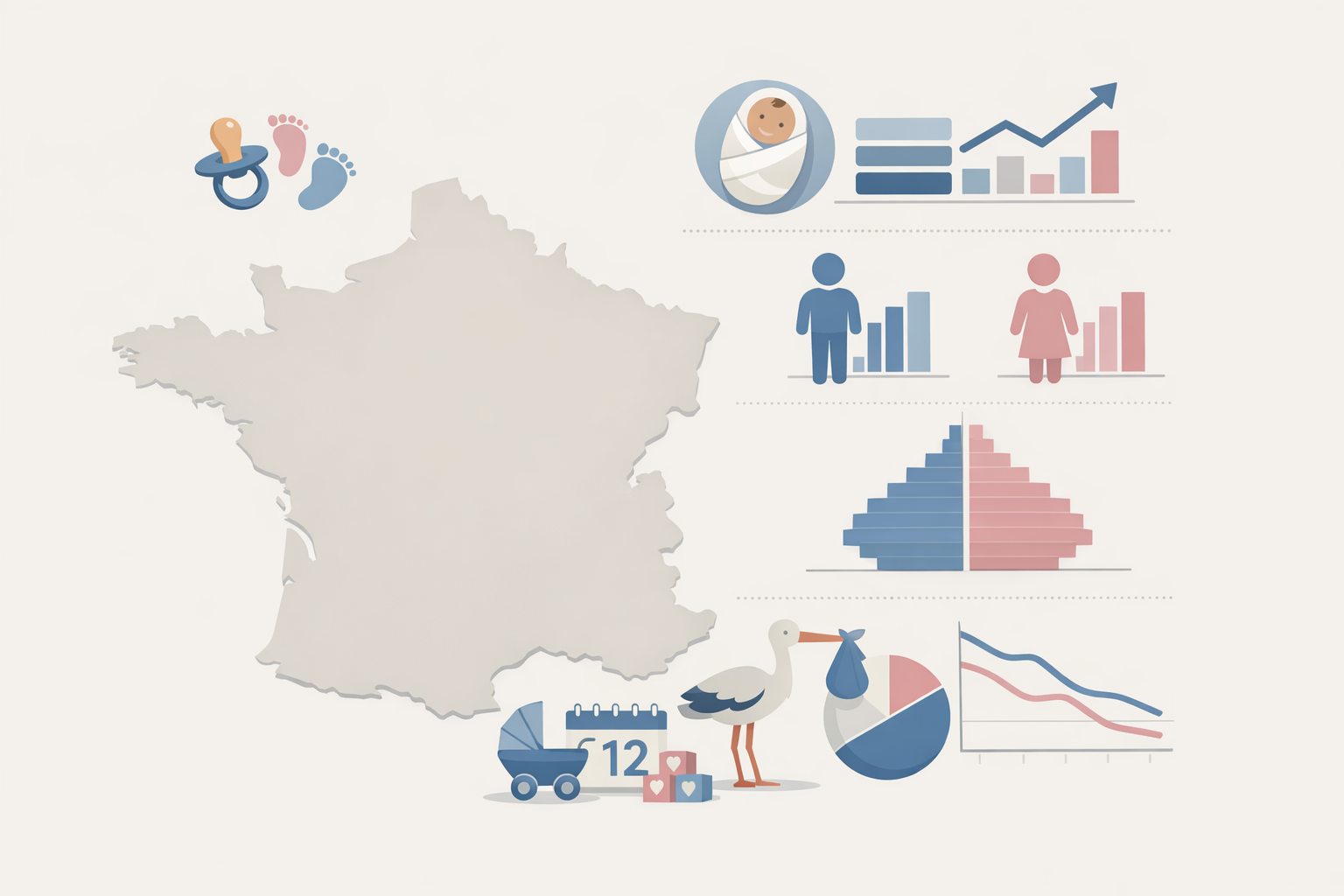 Nombre naissance France 2022 : le chiffre clé à retenir
