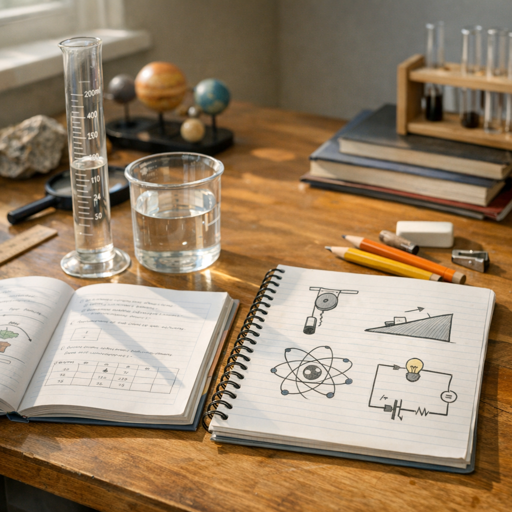 Comment exploiter des corrigés de Physique-Chimie en 5e avec hGlycée