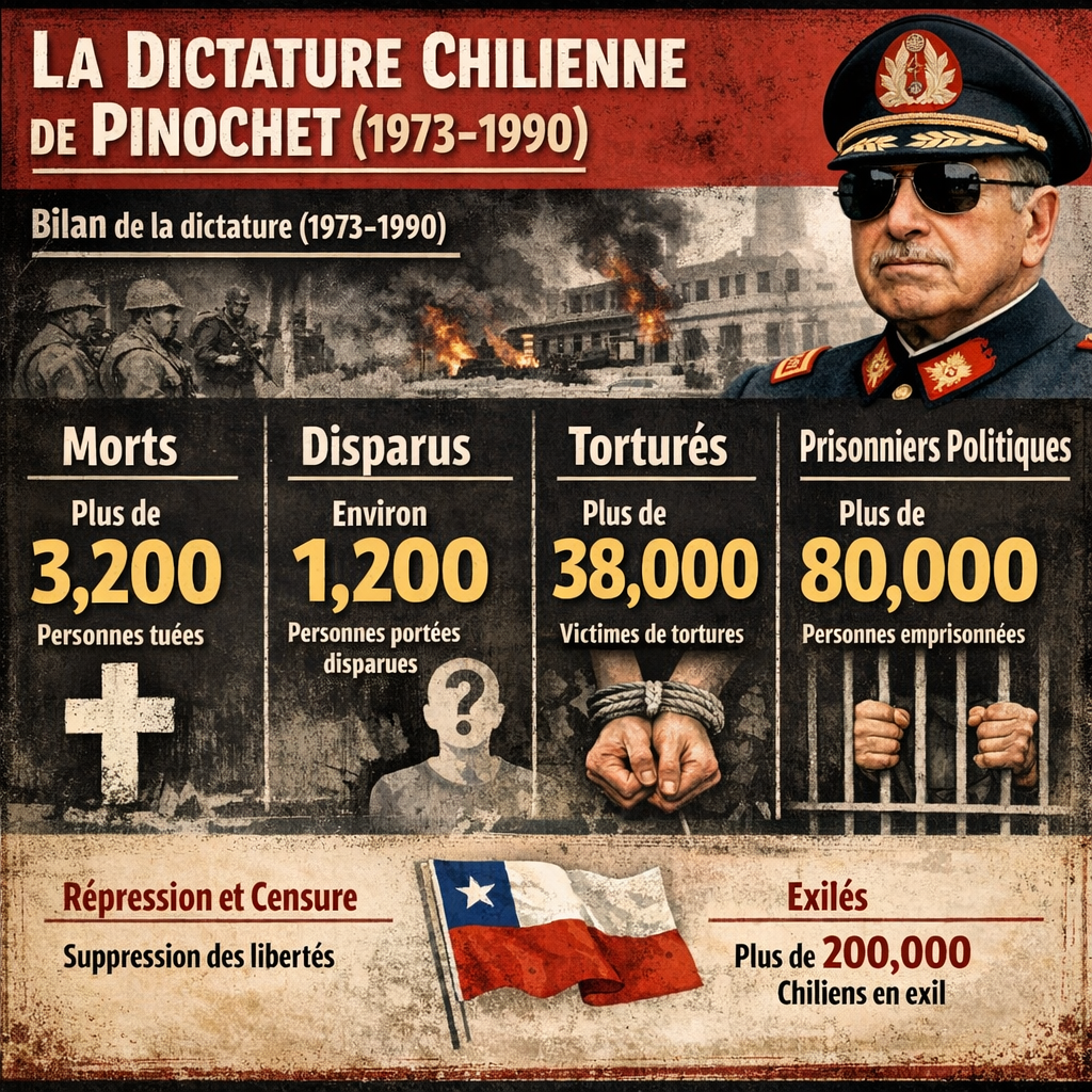 Pinochet : comprendre la dictature chilienne en repères clés