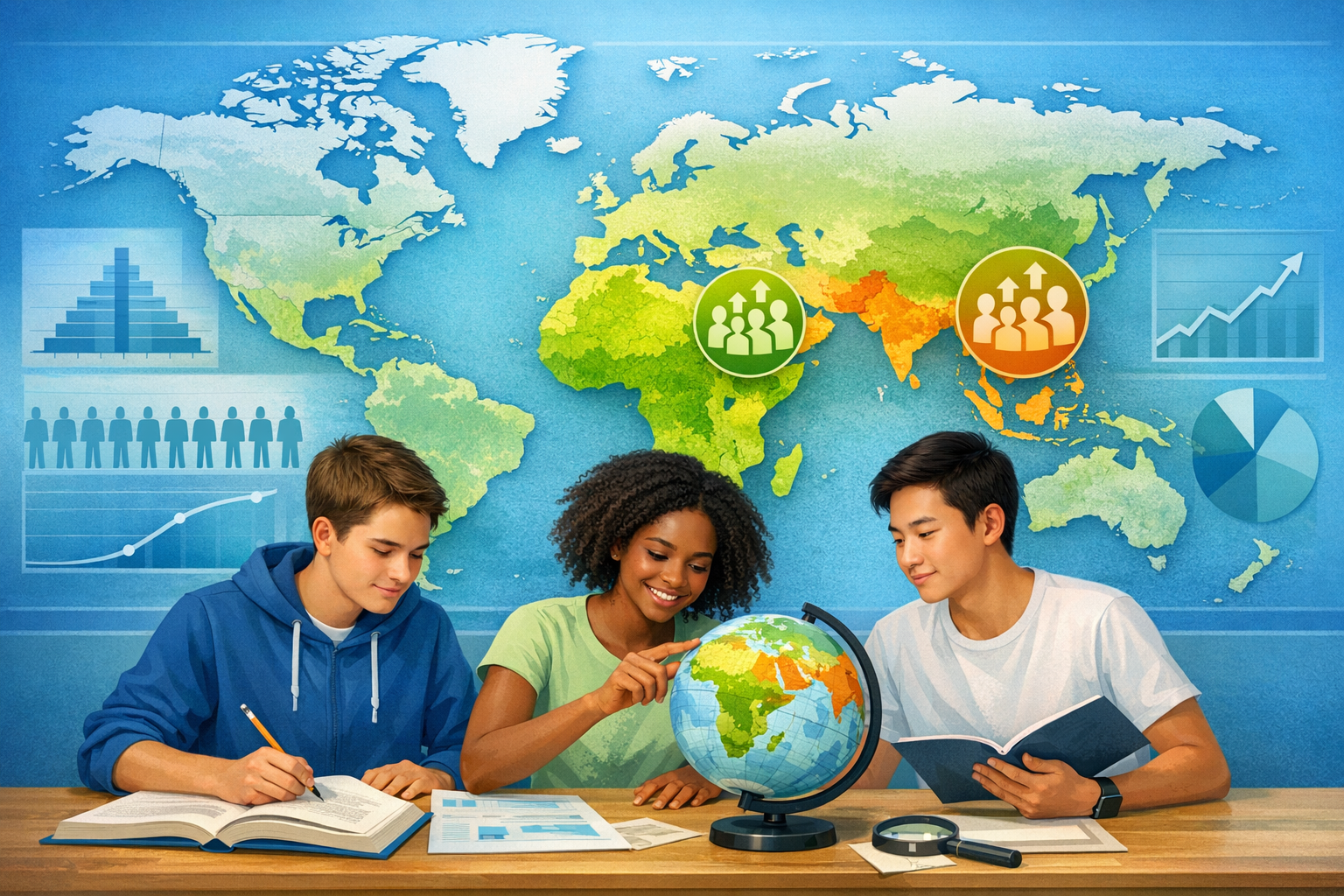 Population mondiale 2050 : combien d’habitants sur Terre ?