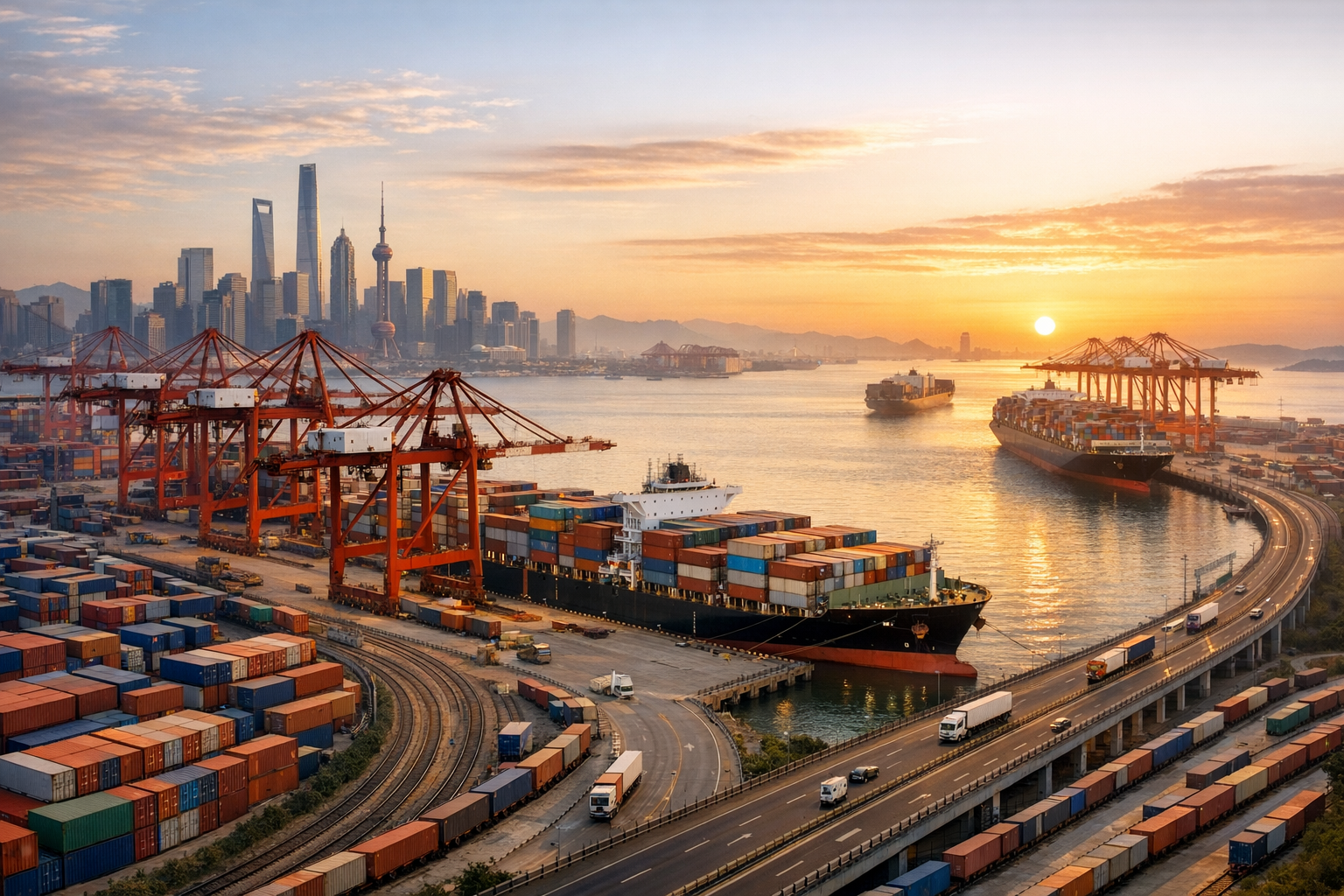 Port Chine : comprendre le rôle stratégique des grands ports