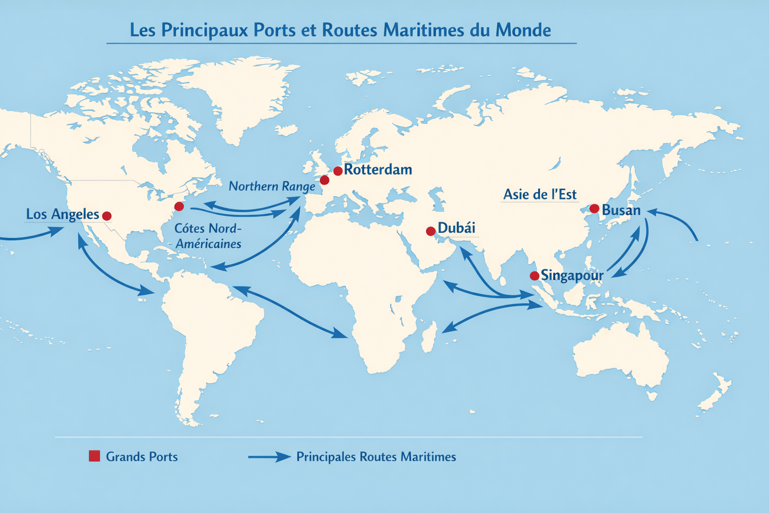 Principaux ports mondiaux carte : lire et comprendre l’essentiel