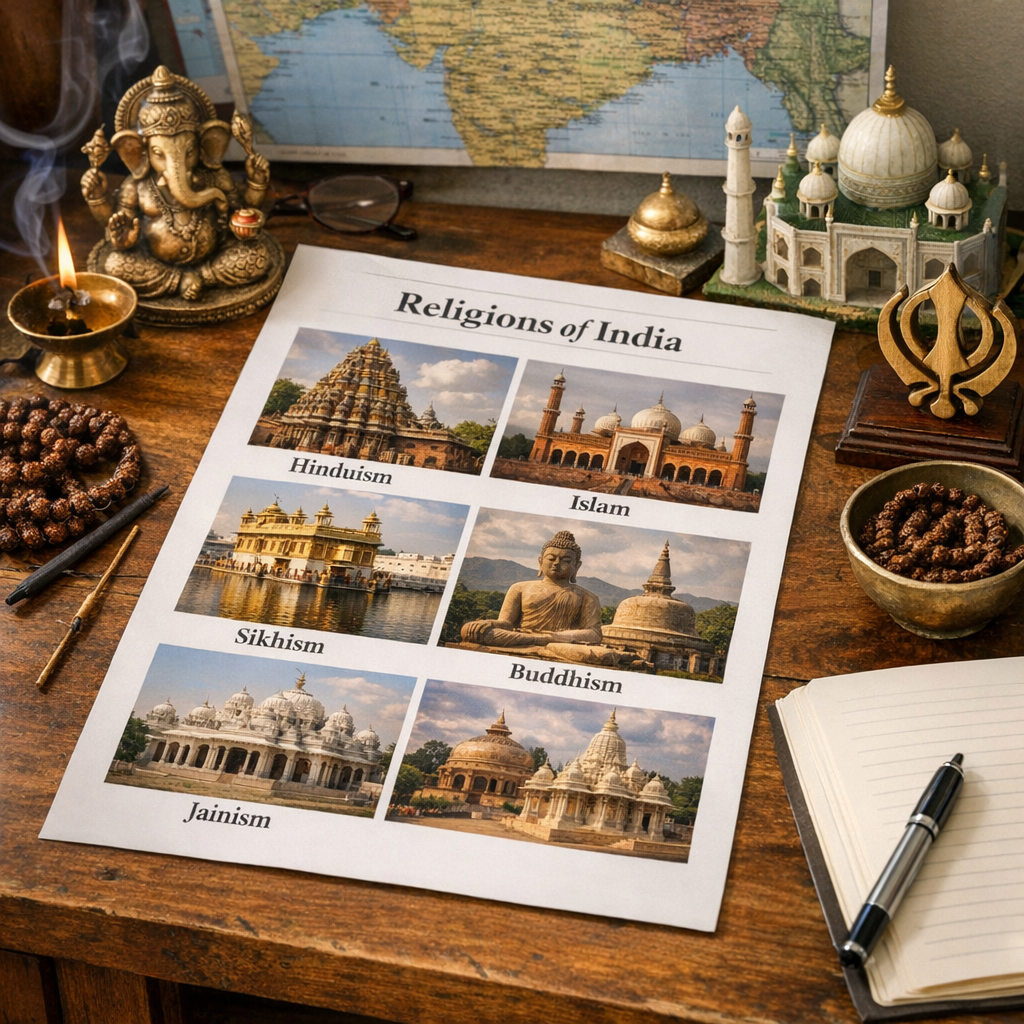 Religion Inde : comprendre les grandes religions du pays : guide prati