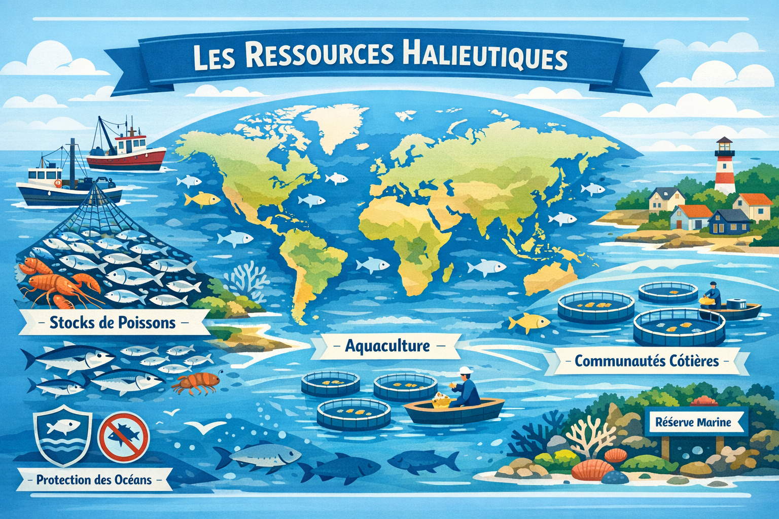 Ressource halieutique : définition, enjeux et gestion durable