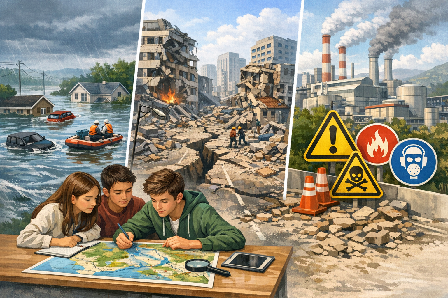 Risques définition : comprendre simplement le risque en géographie