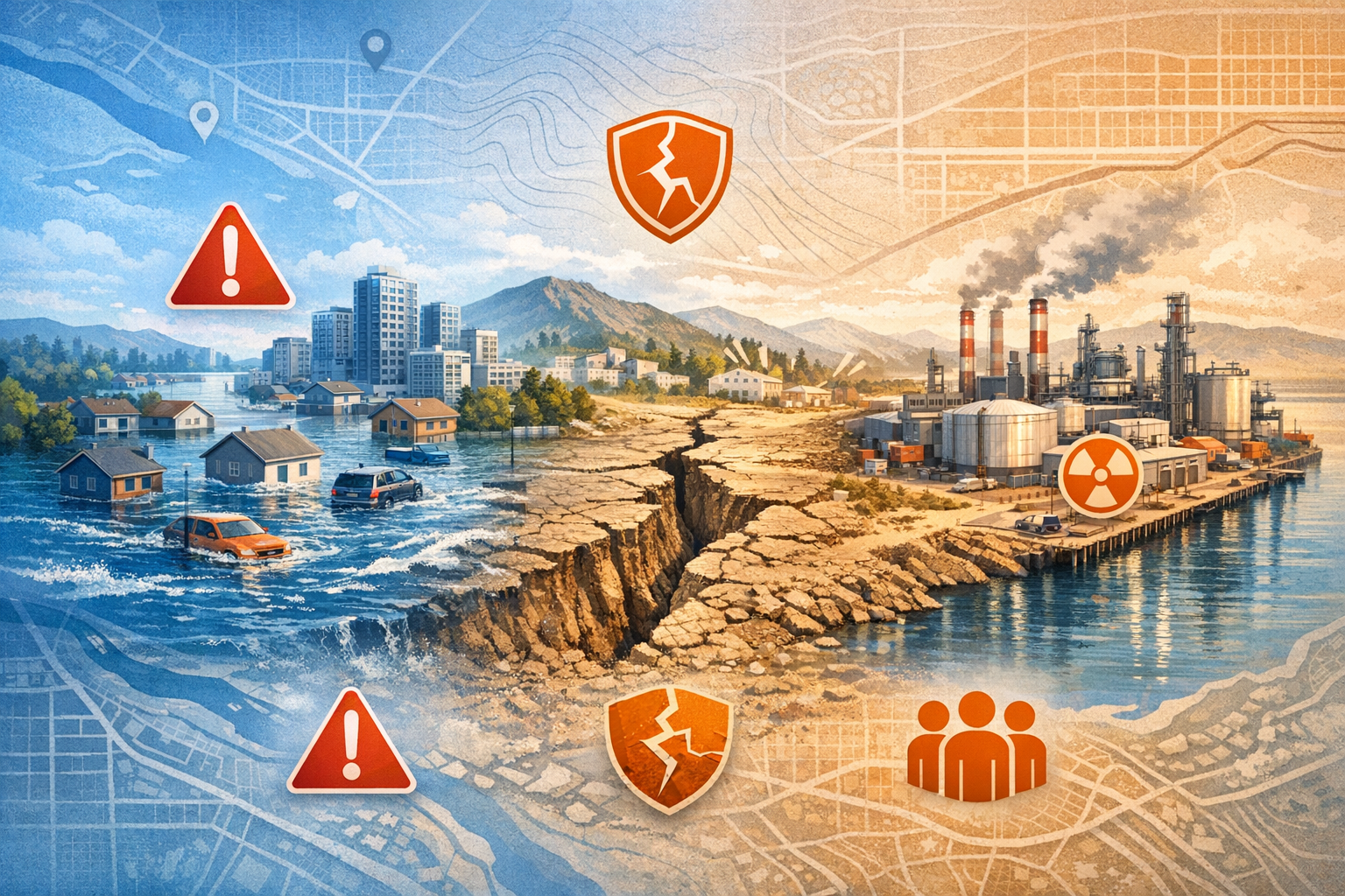 Risques définition : comprendre le risque en géographie