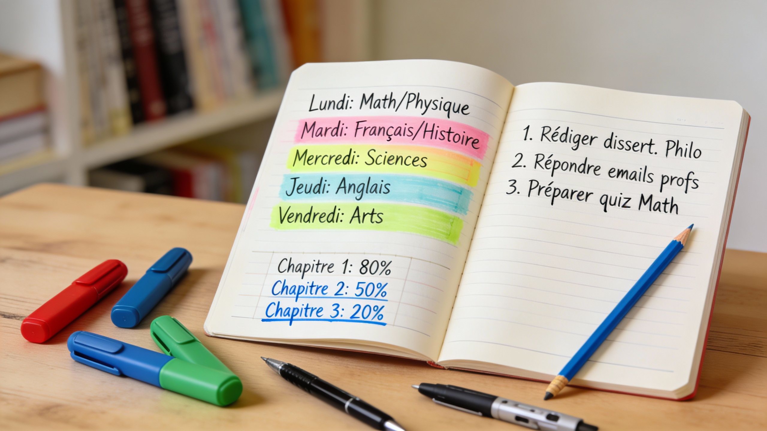 Bullet journal pour mieux s’organiser au lycée ou à l’université