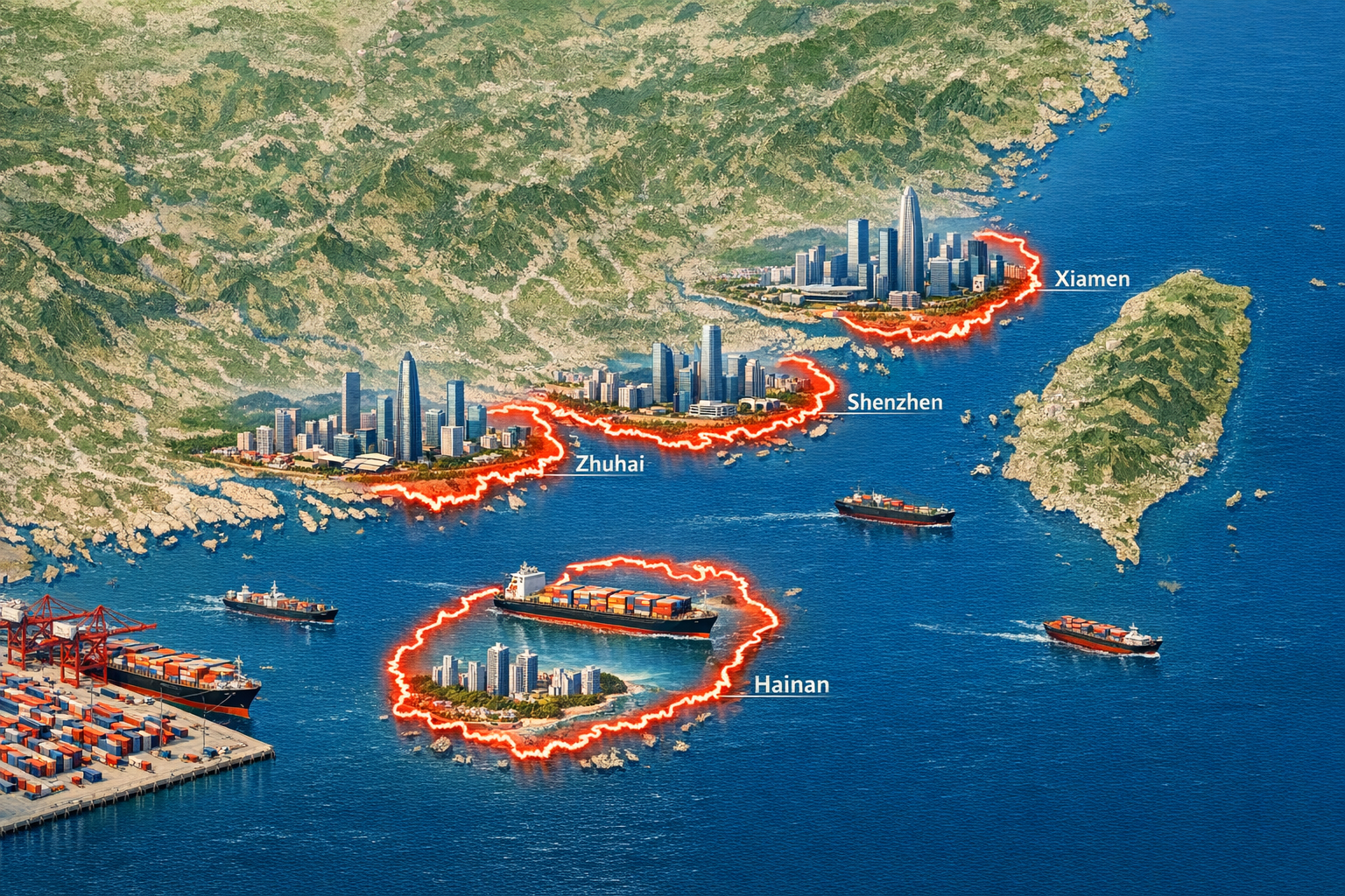 ZES Chine : comprendre les zones économiques spéciales