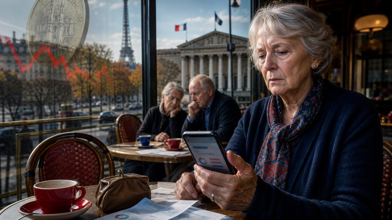 Un point de moins sur les pensions : pour une retraite de 1 400 euros, voici ce que ça représente concrètement chaque mois
