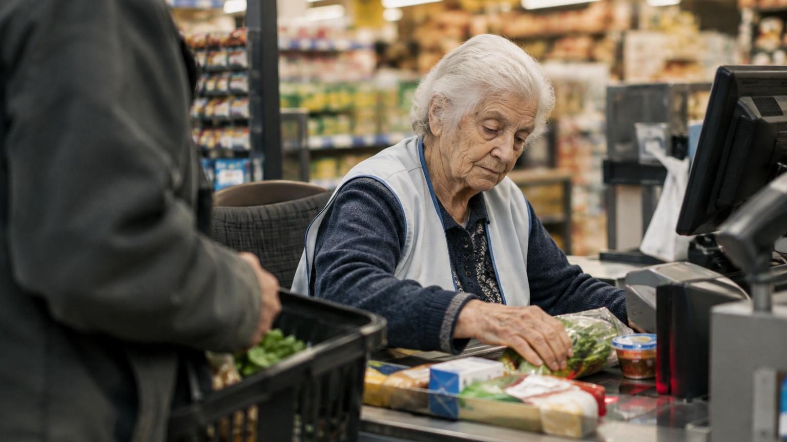 À 90 ans et après 70 ans de cotisations, June touche 970 euros de retraite : elle travaille encore pour s&rsquo;en sortir