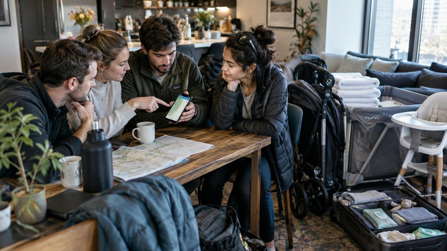 Airbnb change en 2026 : cartes partagées entre amis, recherche par IA et livraison de linge ou de matériel pour bébé