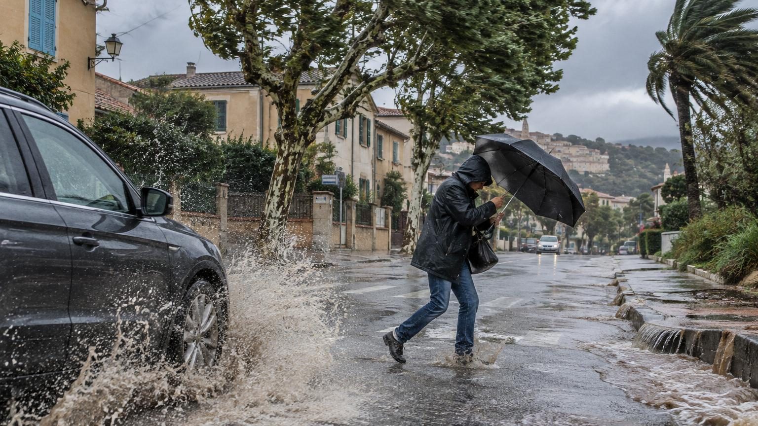 Alerte météo jeudi 8 octobre : six départements du Sud en vigilance jaune, pluie-inondation, crues et vents violents