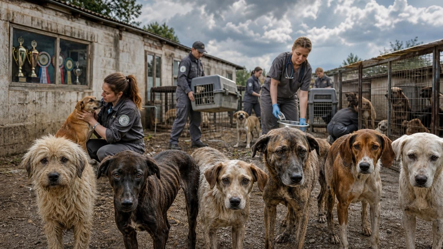 Ancienne championne de concours canin : 77 chiens retrouvés dans la souffrance, sa condamnation tombe 10 ans d&rsquo;interdiction à la clé