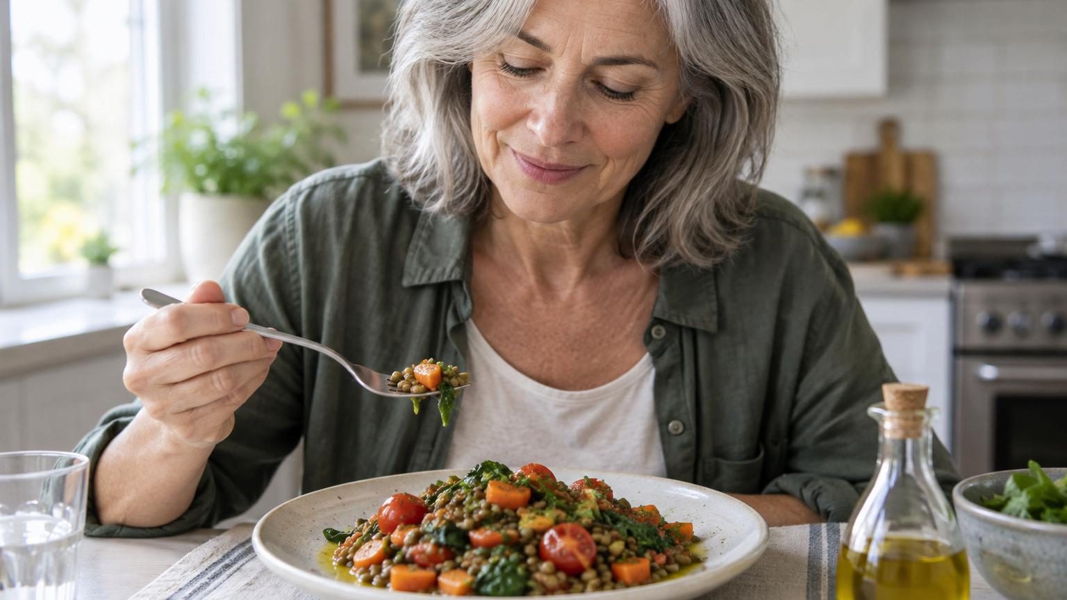 Anna Serra, nutritionniste : « À 60 ans, un plat de lentilles, légumes et huile d&rsquo;olive protège le muscle mieux que bien des super-aliments »