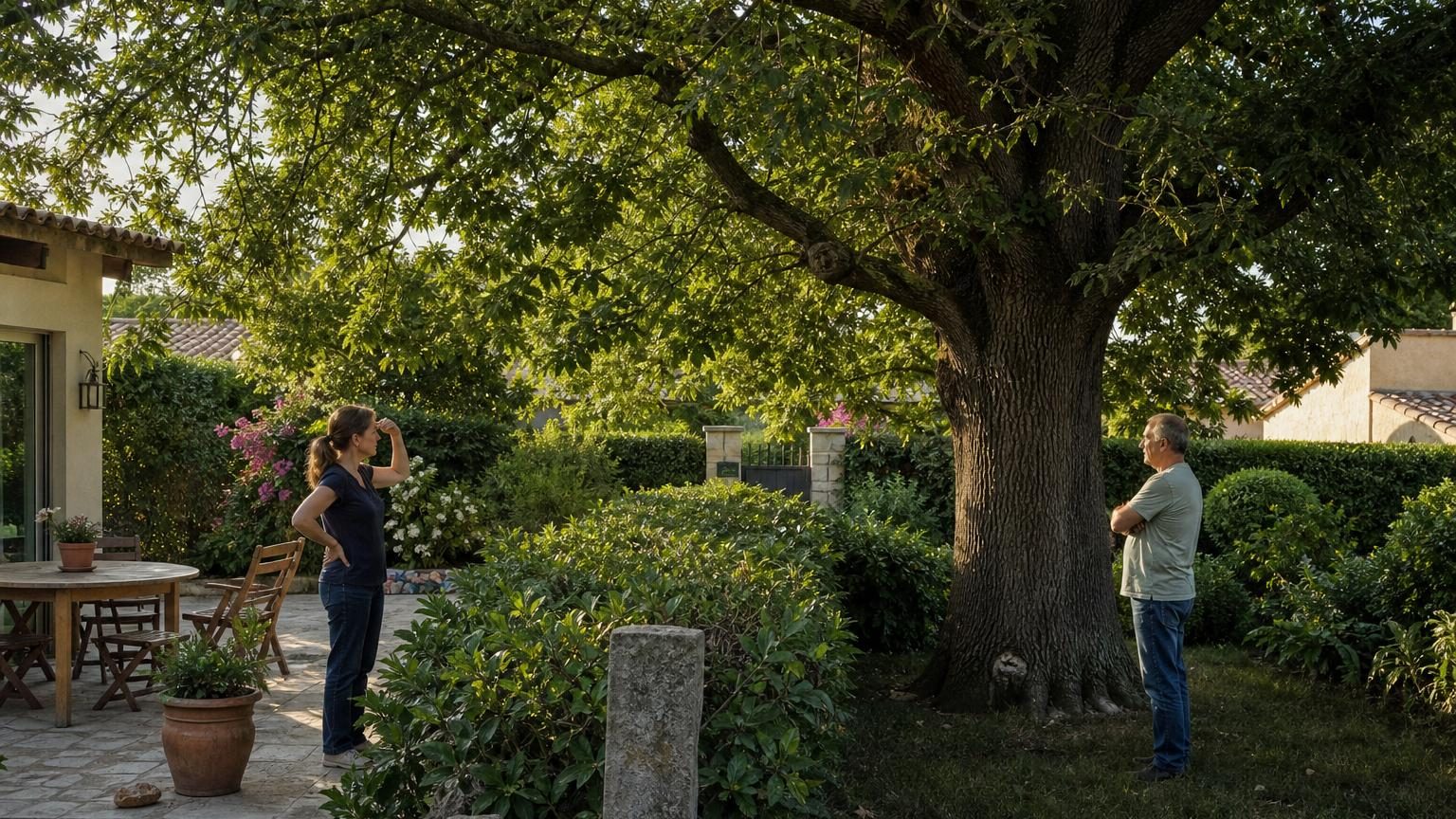 Après 30 ans, un arbre reste parfois en place : ce n’est pas la hauteur qui décide seule du litige