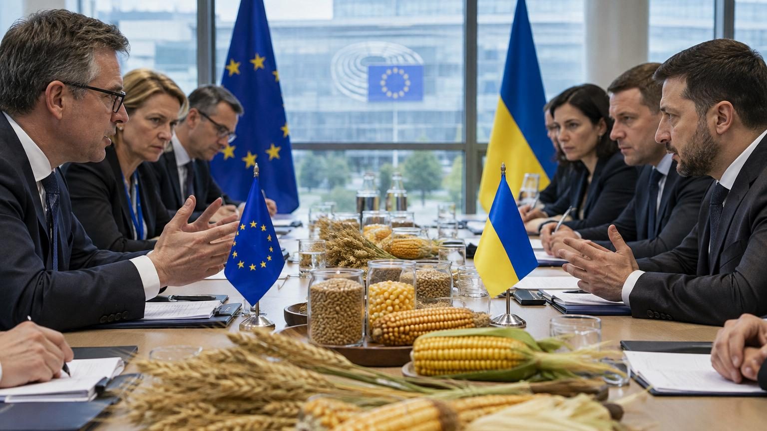 Bruxelles veut limiter ses produits agricoles : Kiev refuse une adhésion à l&rsquo;UE avec des barrières permanentes