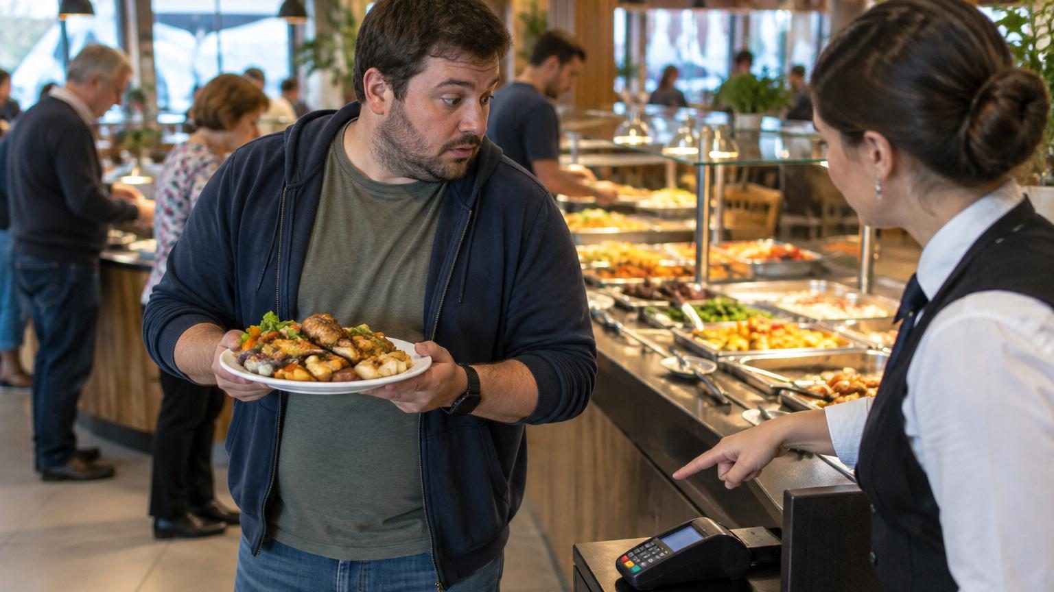 Buffets à volonté : la nouvelle règle qui fait payer 5 euros de plus aux gros mangeurs