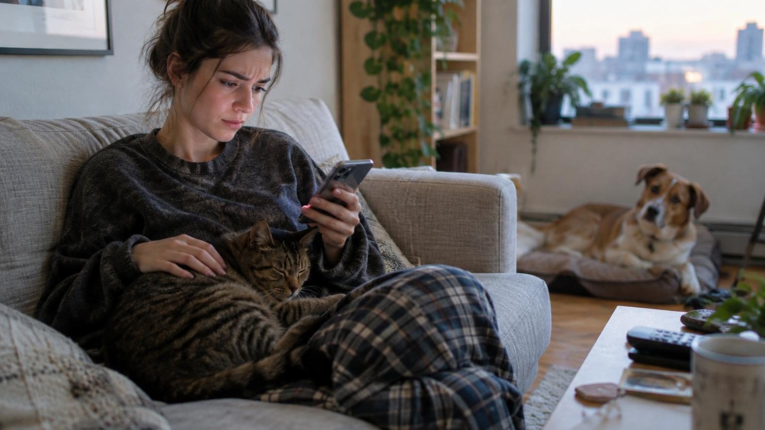 Caresser son chat améliore l&rsquo;humeur, mais une étude révèle un effet inattendu sur le stress que le chien ne provoque pas