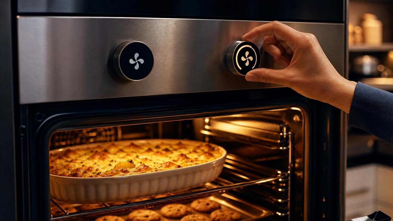 Ce n&rsquo;est pas la chaleur tournante : voici ce que signifie vraiment le symbole du ventilateur sur votre four