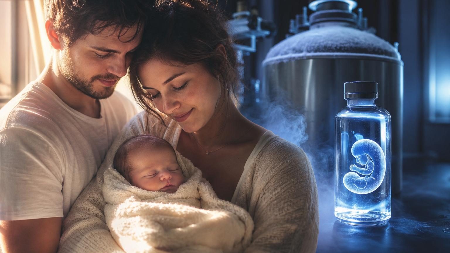 Congelé en 1994, cet embryon est devenu un bébé en juillet 2025 : trente ans plus tard, Thaddeus est né dans l’Ohio