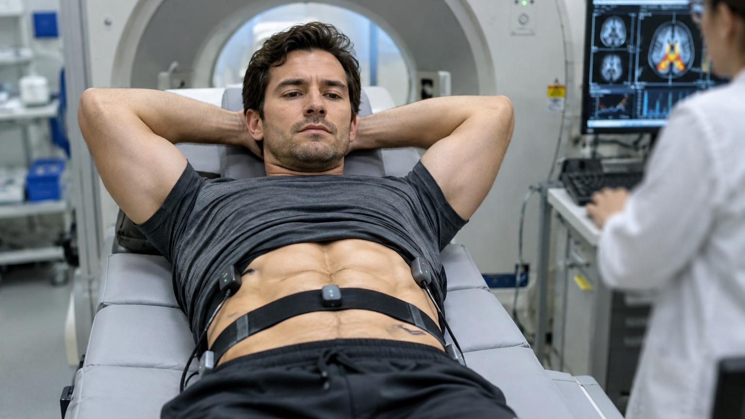 Contracter ses abdominaux fait bouger le cerveau : cette découverte révèle une pompe hydraulique qui nettoie nos neurones