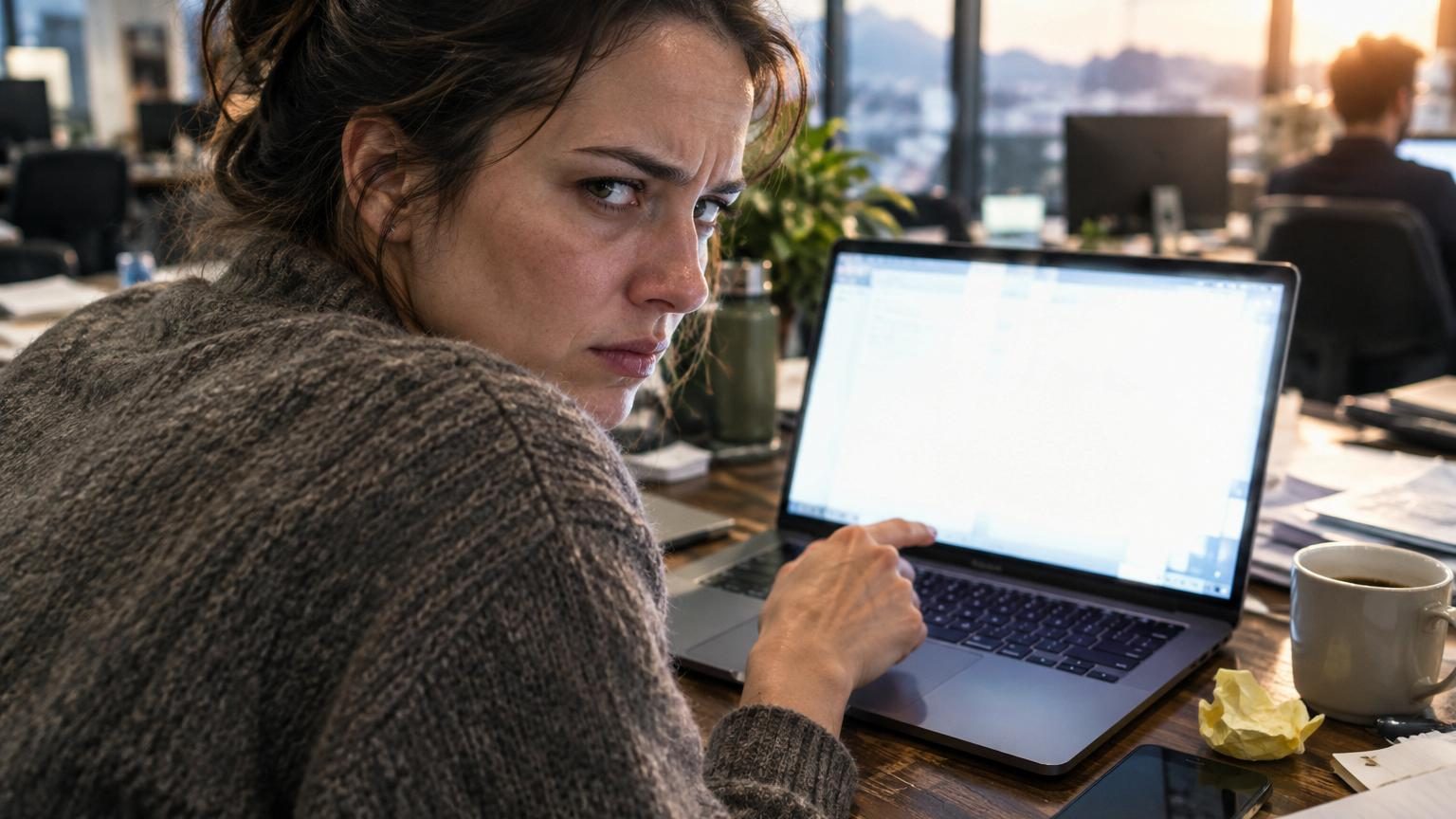 Clavier d'ordinateur avec curseur sur le bouton « Envoyer » d'un client e-mail, symbolisant la rédaction et l'envoi de messages professionnels.