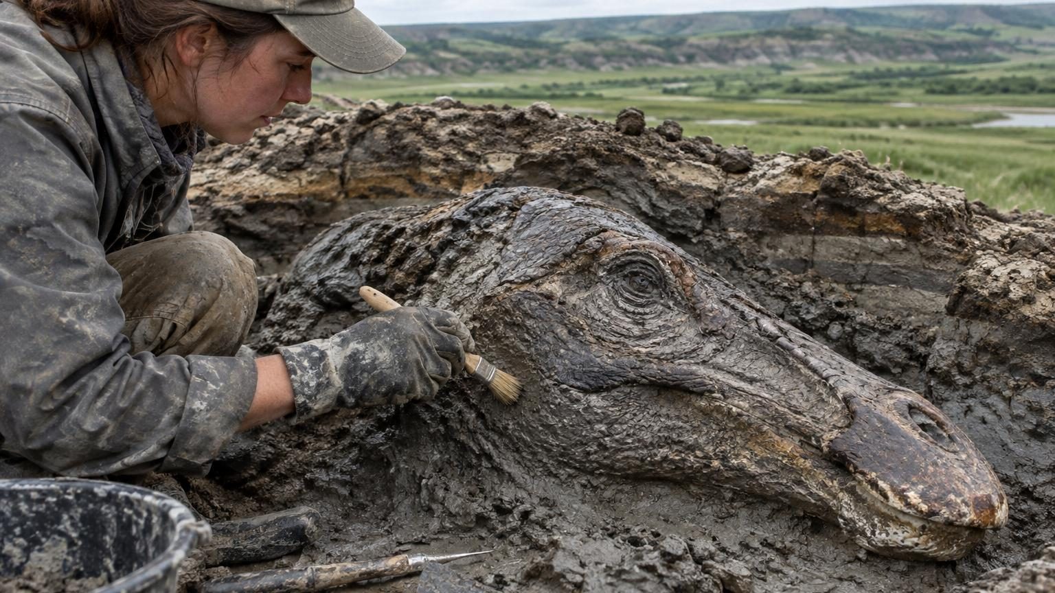 Des dinosaures retrouvés « momifiés » aux États-Unis : ce ne sont ni les hommes ni le désert qui les ont conservés 66 millions d'années