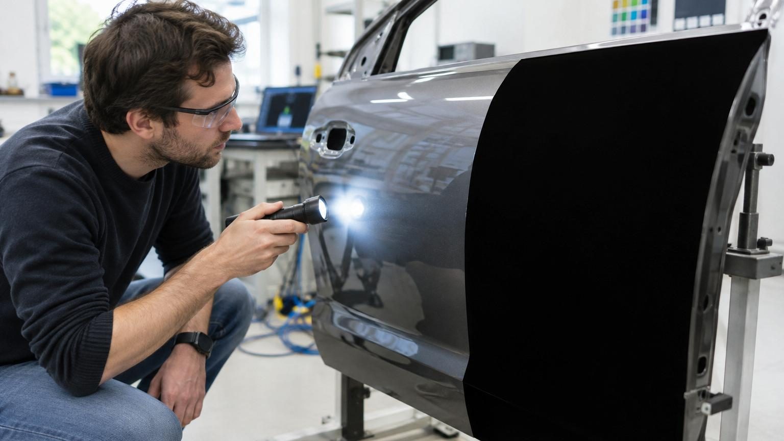 Des scientifiques créent une peinture pour voiture si noire qu&rsquo;elle absorbe 99,9 % de la lumière : voici ce qui la rend unique