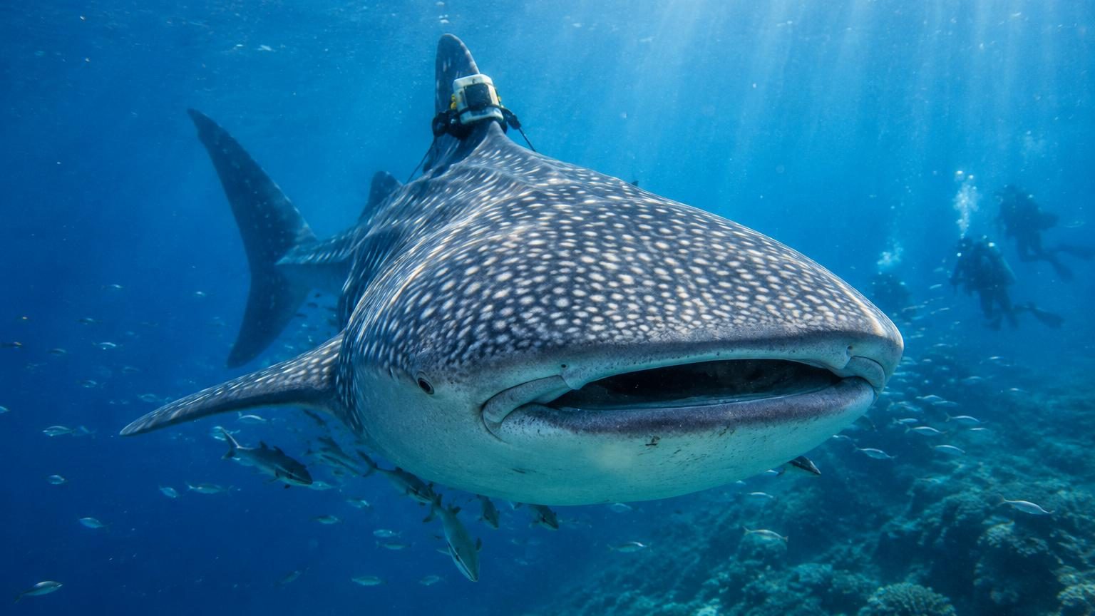 Des scientifiques fixent des caméras sur des requins-baleines pour la première fois : ce qu&rsquo;ils ont filmé change notre vision du plus grand poisson du monde