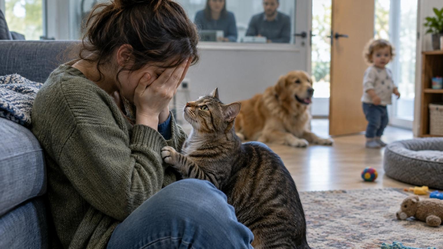 Des scientifiques ont testé si les chats aidaient leur maître en détresse : face aux chiens et aux tout-petits, leur réaction surprend les chercheurs