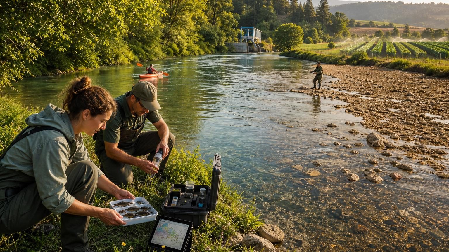 Eau potable, agriculture, loisirs : des scientifiques passent nos rivières au crible pour savoir lesquelles sauver en premier
