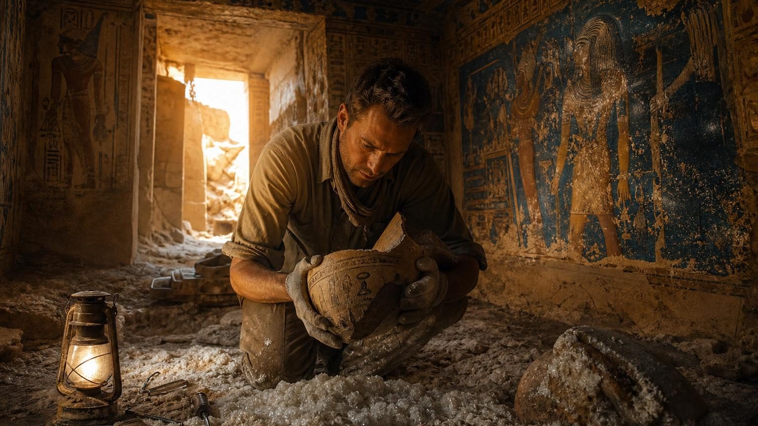 Égypte : la tombe du pharaon Thoutmôsis II est la première tombe royale découverte depuis celle de Toutânkhamon, il y a plus de 100 ans