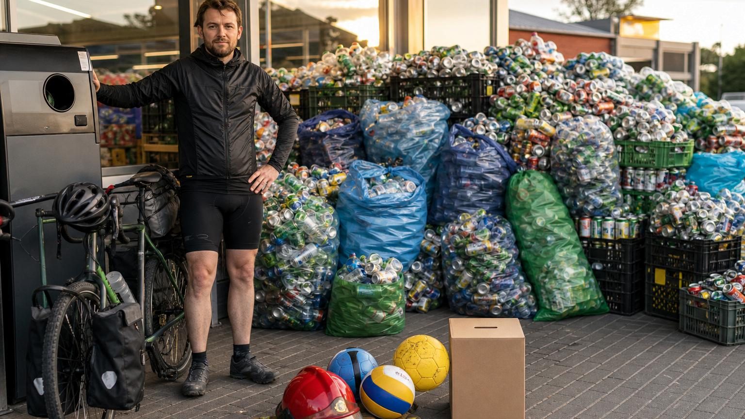 En Pologne, il rapporte plus de 11 000 bouteilles et canettes consignées en une seule journée : voici ce qu&rsquo;il a fait de l&rsquo;argent récolté