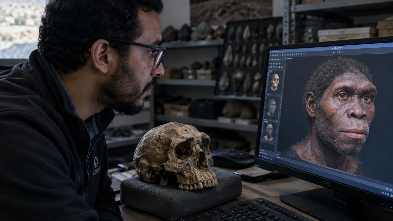 Enfoui au Maroc depuis 315 000 ans : son visage renaît grâce à une reconstruction numérique