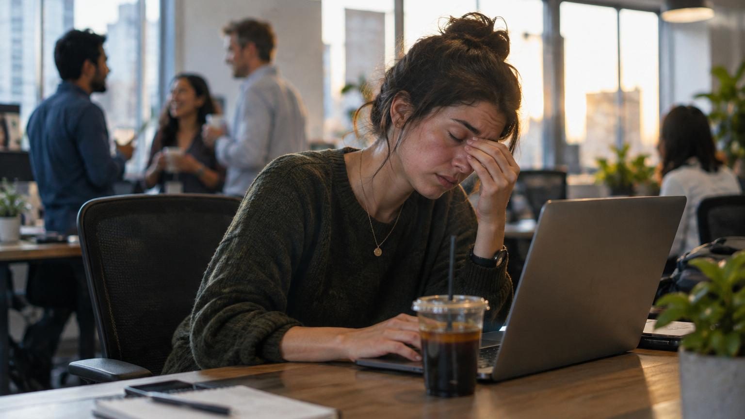 Une personne silencieuse et songeure sur la banquette arrière d'une voiture après un événement social, incarnant l'épuisement des micro-ajustements sociaux invisibles.