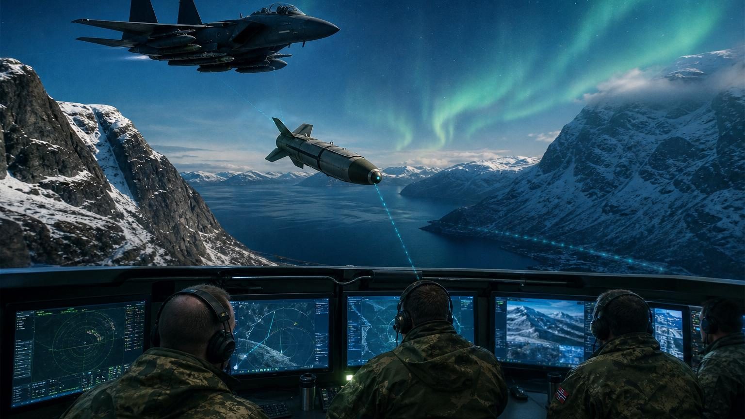 Exercice Jotun Strike : une bombe larguée par un chasseur américain prend ses ordres de la Norvège en plein vol, une première
