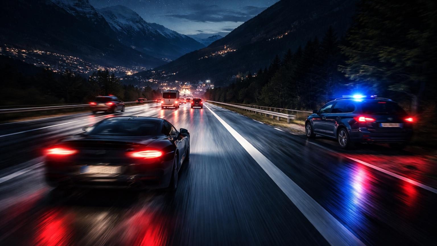 Flashé à 312 km/h sur l&rsquo;autoroute A40 en Savoie : un excès de vitesse record de 182 km/h au-dessus de la limite