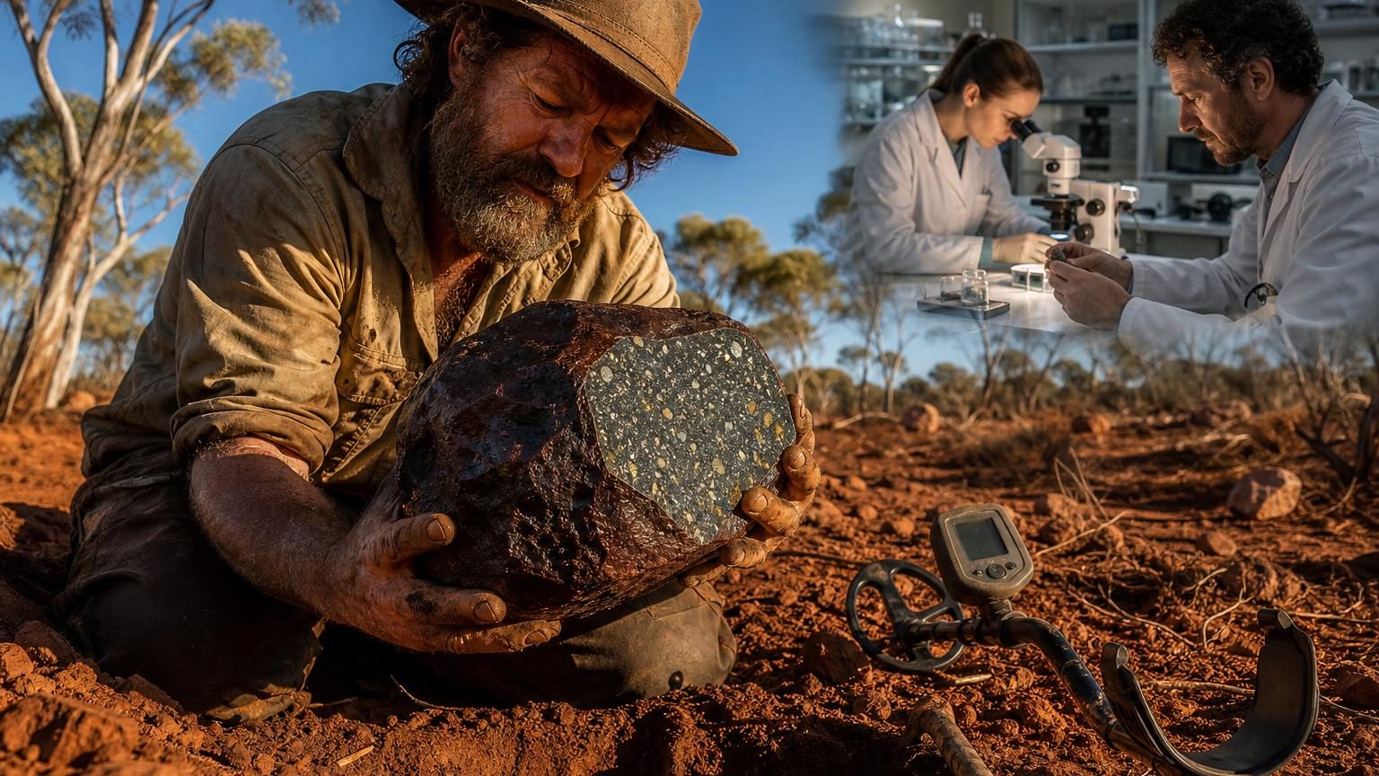 Il croyait avoir trouvé une énorme pépite d&rsquo;or : des années plus tard, les scientifiques révèlent que sa roche est plus vieille que le système solaire