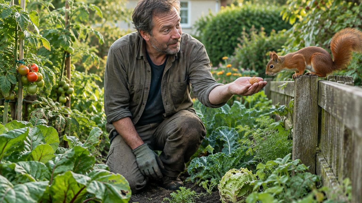 Il croyait que les écureuils ravageaient son potager : voici pourquoi les jardiniers cherchent au contraire à les attirer