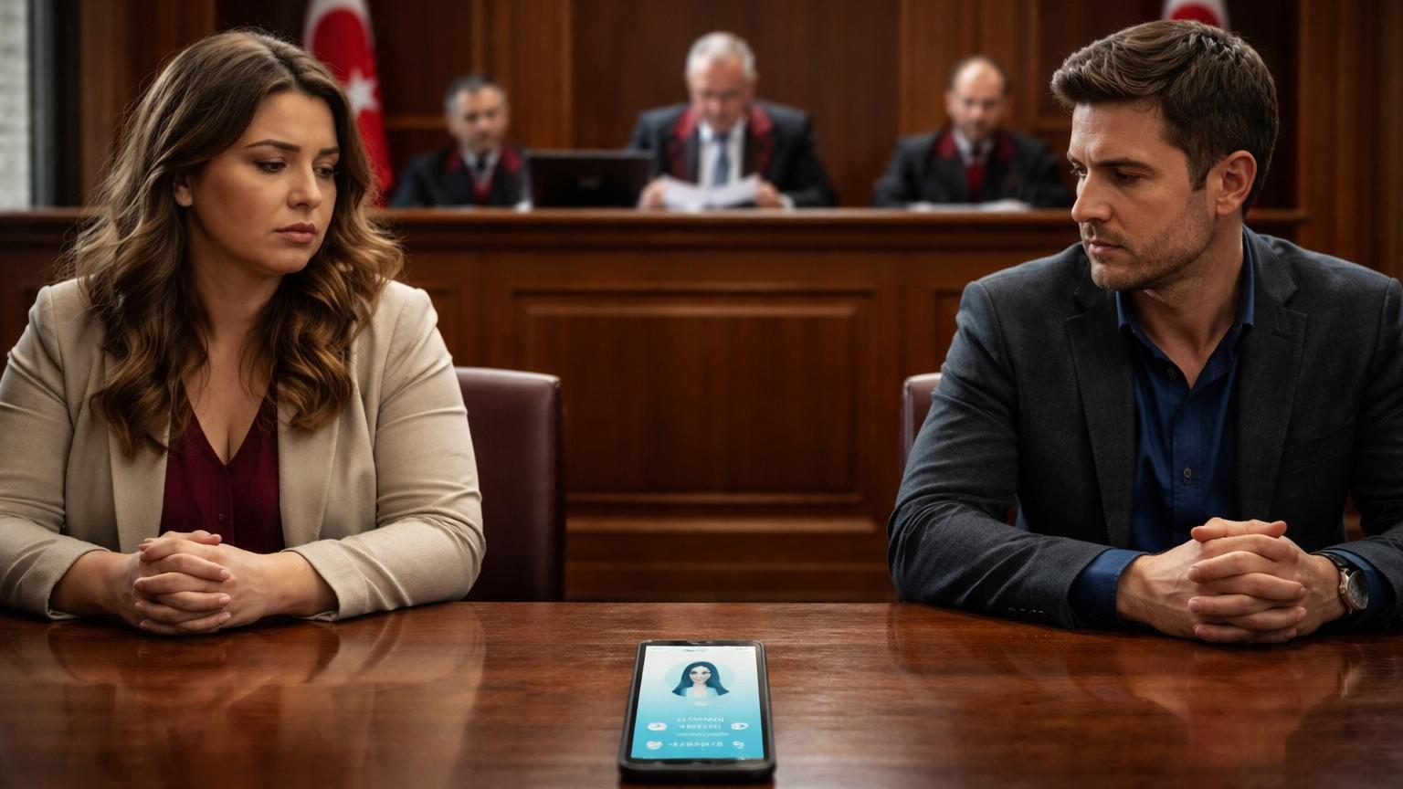Gros plan d'un téléphone affichant un contact enregistré sous un surnom humiliant, illustrant un conflit conjugal numérique et une atteinte à la dignité.